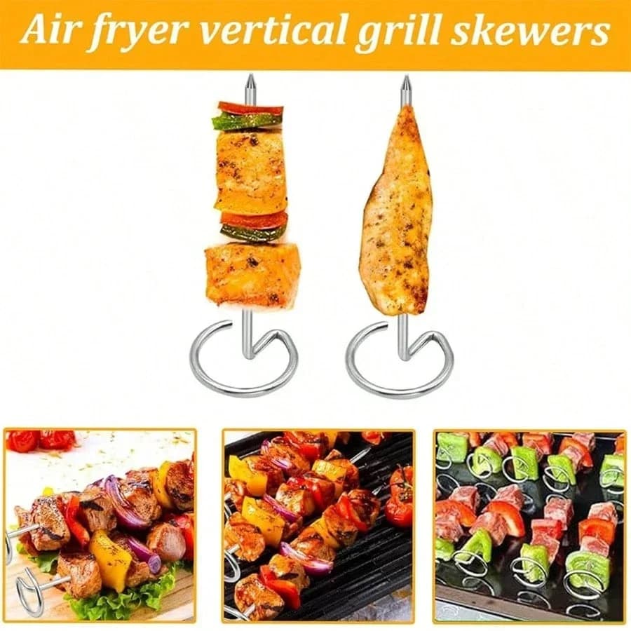 10/20/30 tk kebabivardad roostevabast terasest vardad grillimiseks korduvkasutatav kebabivahend grillvardad kana jaoks