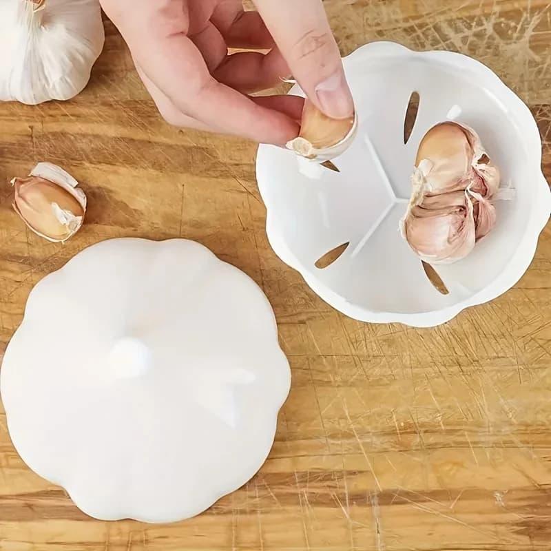 Toidukarbi plastikust suletud loominguline organiseerija, krõpsuhoidik, köögiviljatarvikud sibula, küüslaugu, rohelise paprika värske hoiustamiseks köögitööriist